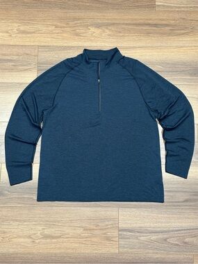 Lululemon Metal Vent Tech Half Zip in Blue Size XXL